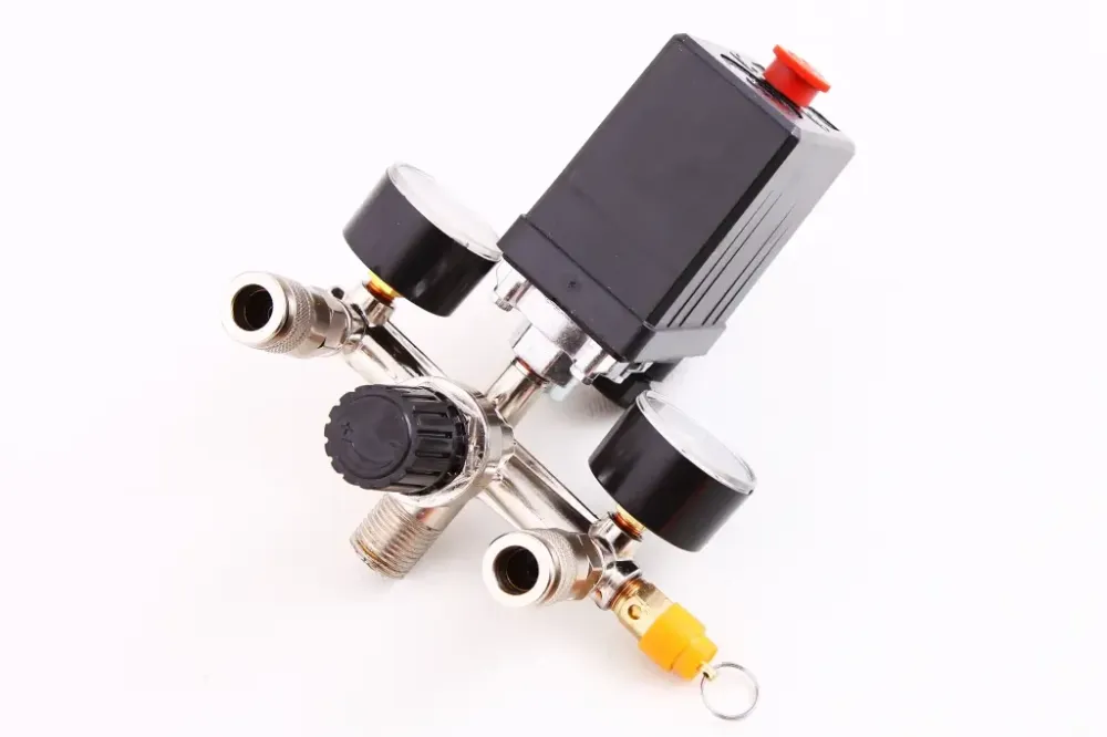 Пресостат для компресора Intertool у складі (редуктор, 2ман, 2 кольори) Вінниця - фото 2