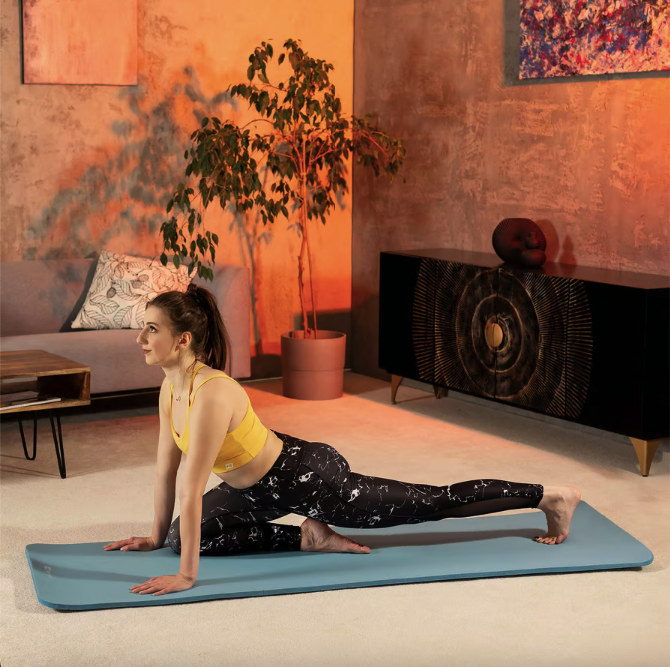 Колрик для йоги Hop-Sport HS-NB020GM NBR 2см светлый морской Киев - изображение 4