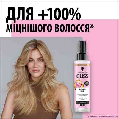 Кондиционер для волос Gliss экспресс Liquid Silk 200 мл (9000100256087) Винница