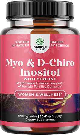 Myo & D-Chiro Inositol with Choline, 120 Capsules Луцк