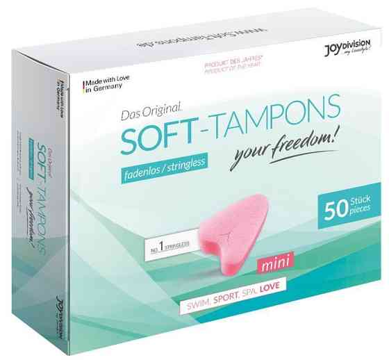 Гігієнічні тампони - Soft-Tampons Mini, 50 шт. Sex Aura Київ
