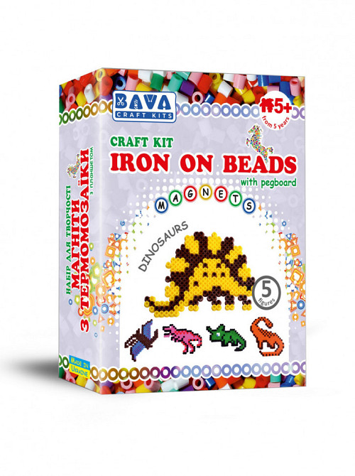 Детский набор для творчества. Магниты с термомозаики 