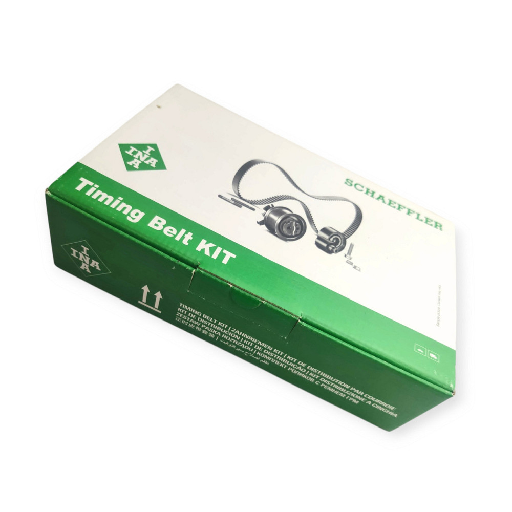 Ремкомплект 2108 натяжной (ремень, ролик новый образец) INA ГРМ Мукачево - изображение 2