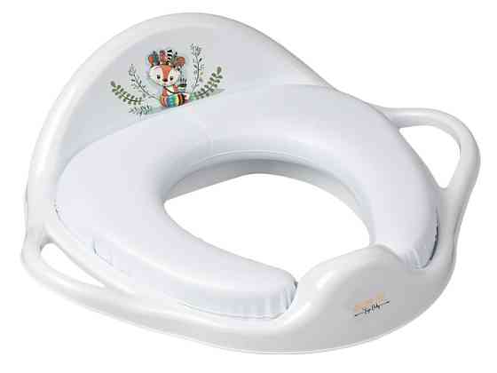 Накладка дитяча антиковзка  на сидіння унітазу WILD&FREE LITTLE FOX  white Київ