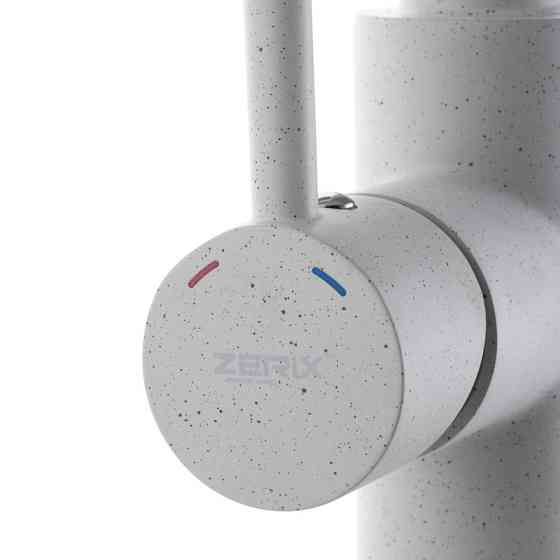 Смеситель для кухни Zerix LR4055W-3 с выходом для питьевой воды (ZX2643) Киев