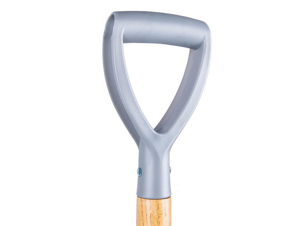 Лопата-рискаль вкорочена (саперка) "GeKo" з дерев'яним держаком 16,5х22/ 70 см Стрий - фото 6