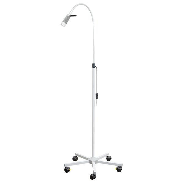 Оглядова LED лампа, з ручкою та підставкою, біла, Luxamed Дніпро - фото 1