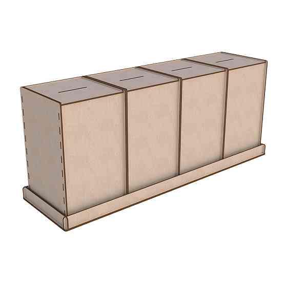 Ящики для пожертвований EKOSTAR 640х180х261 Киев