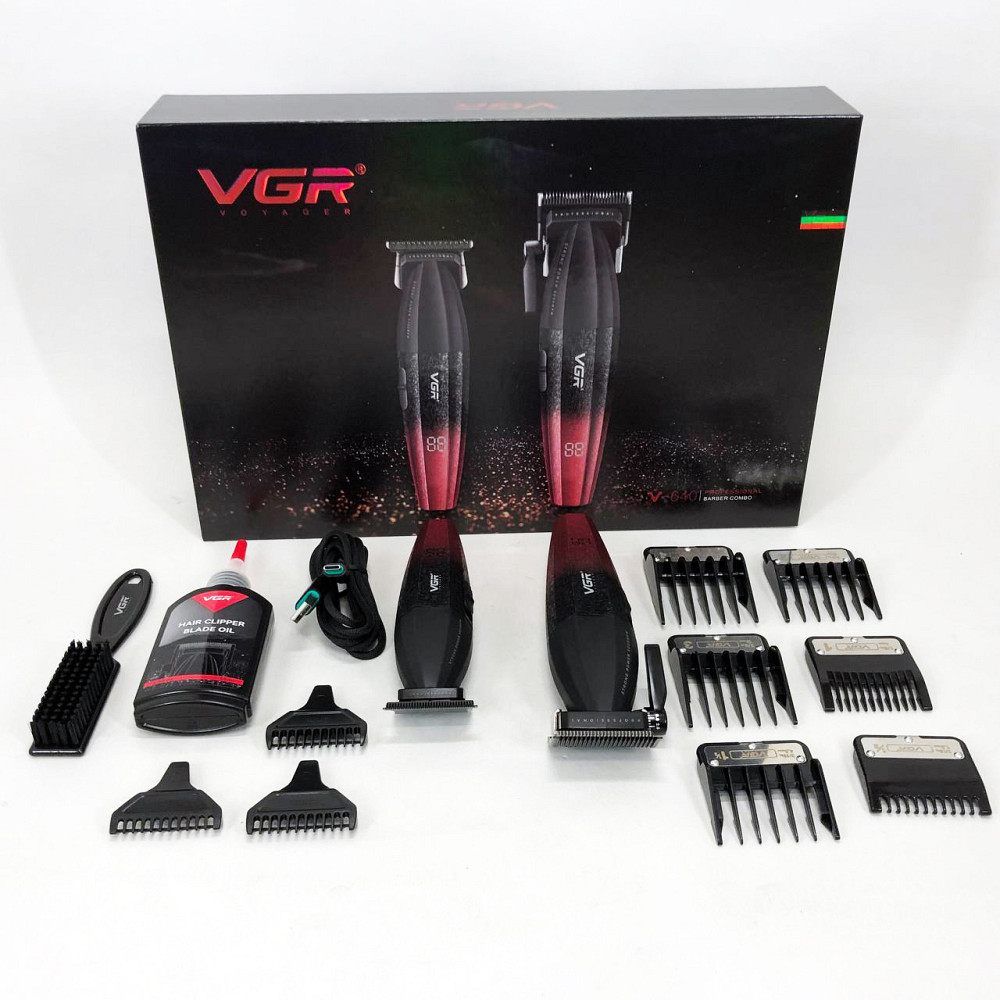 Машинка для стрижки голови VGR V-640, Хороший бездротовий триммер, Електромашинка для волосся FQ-25 Львів - фото 3