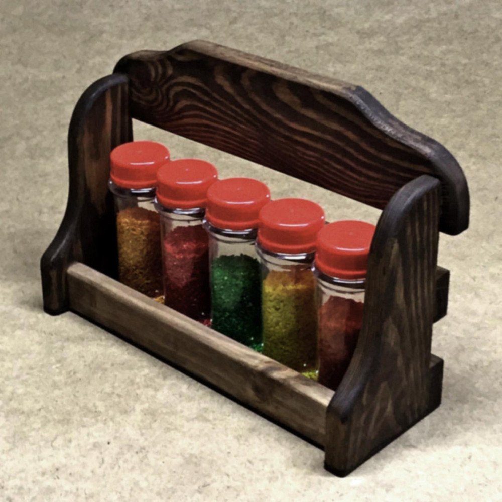 Органайзер для спецій "Ткемалі 5" мокко Миколаїв - фото 1