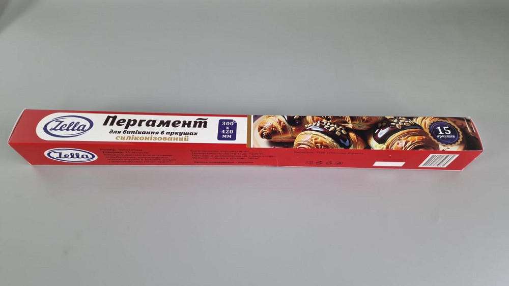 Пергамент для випікання (15листів) 30*42 білий силіконовий (1 пачка) Харків - фото 3