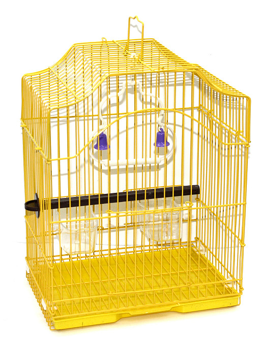Клетка для птиц краска  24*18.5*31 (114) Киев - изображение 1