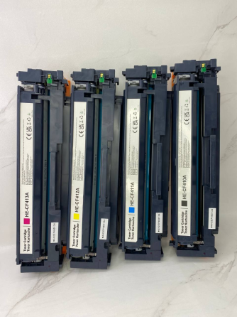 Тонер-картридж GPC для HP 410A CF410A CF411A CF412A CF413A, совместимый с МФУ Laserjet Pro M477fdw M477fdn M477fnw Pro M452dn Б/У Киев