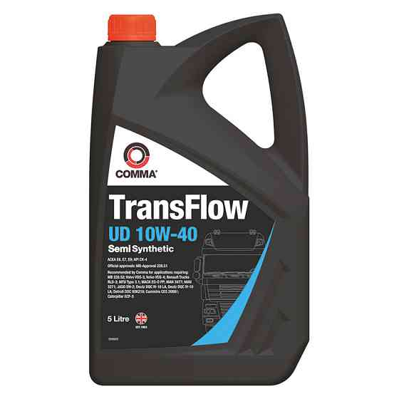 Моторне масло Comma Transflow UD 10W-40 5л Львів