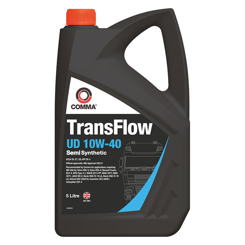 Моторне масло Comma Transflow UD 10W-40 5л Львів - фото 1