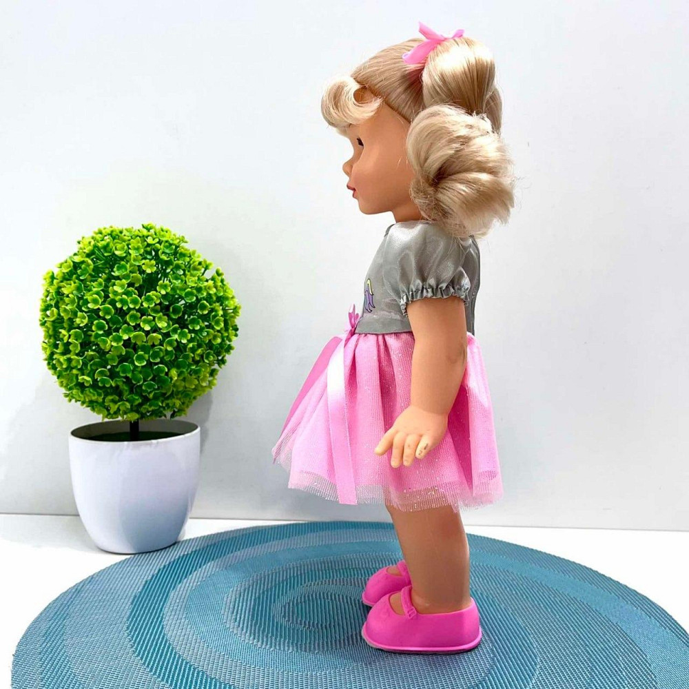 Лялька розмовляє українською мовою Даринка ходить співає пісні 33см Рожева ( M 5809 I UA) Чернигов - изображение 2