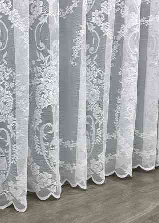 Тюль жакард колір білий 1969т Київ