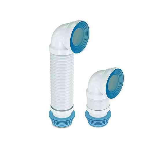 Гибкая труба для унитаза NOVA угловая 524мм Харьков