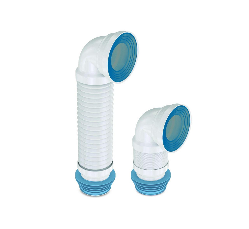 Гнучка труба для унітазу NOVA кутова 524мм Харків - фото 2