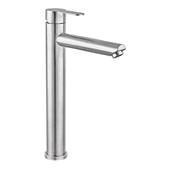 Змішувач для умивальника Zerix DAX-001-A-High з високим виливом Харків