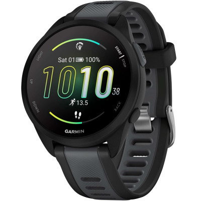 Смарт-часы Garmin Forerunner 165 Music, Black/Slate Grey, GPS (010-02863-30) Винница - изображение 1