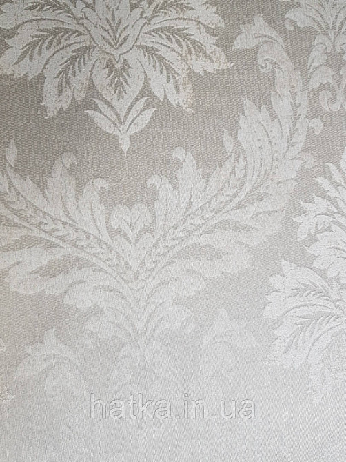 Текстильні шпалери на флізеліновій основі Da capo RaschTextil вензелі завитки каву з молоком на пісочному Київ - фото 2