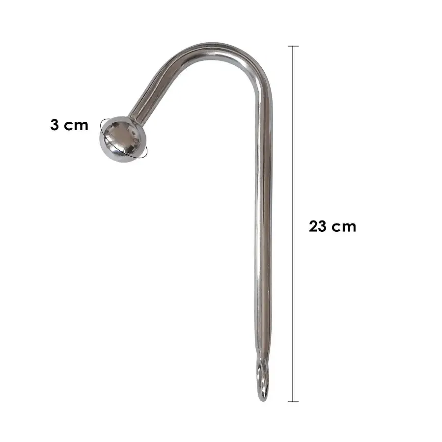 Бондажний набір із металевим анальним гаком №2 Art of Sex Blanca Bondage set with anal hook №2 Львів - фото 2