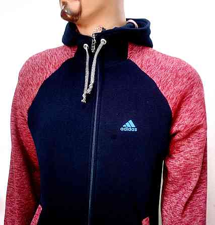 Мужская зимняя флисовая кофта Adidas Киев