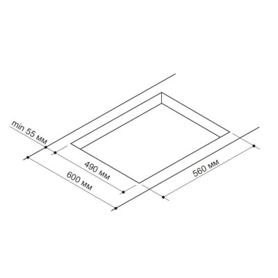 Варочна поверхня Pyramida PFG 647 BLACK LUXE Вінниця - фото 7