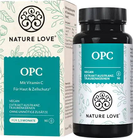 Nature Love OPC Traubenkernextrakt Kapseln 90 St Капсули з екстрактом виноградних кісточок OPC Львів - фото 1