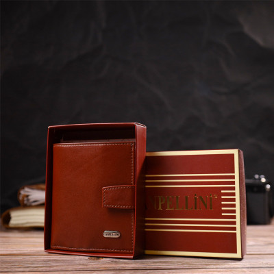 Кошелек Canpellini Из натуральной кожи Коричневый (21743) Винница - изображение 5