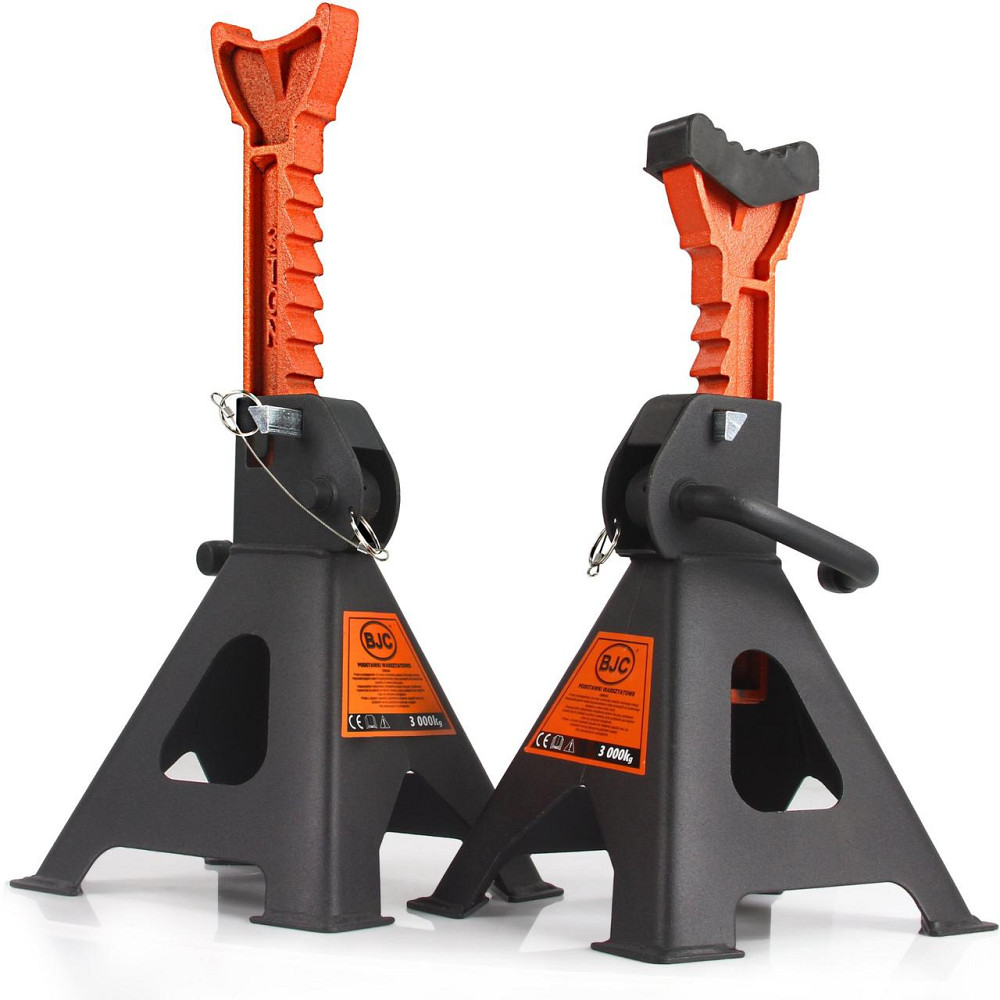Комплект подставок 2 шт под машину с механическим замком 3 тоны BJC Mar-Pol (M80100) Нововолынск - изображение 4