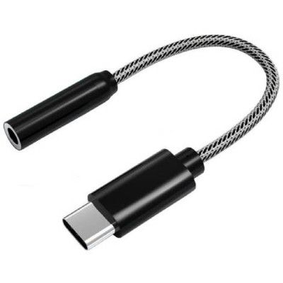 Перехідник Type-C to AUX3.5(F) DAC 0.1m black Atcom (15035) Вінниця - фото 1