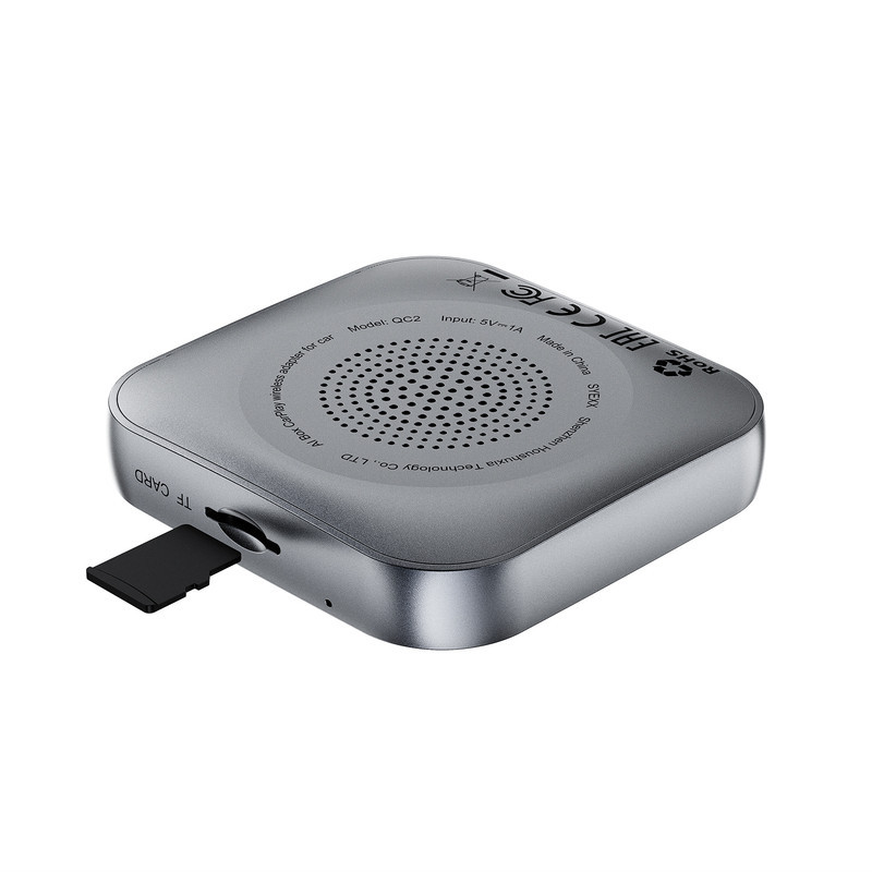 Адаптер ACEFAST QC2 AI Box CarPlay wireless adapter for car Metal Gray Одеса - фото 5