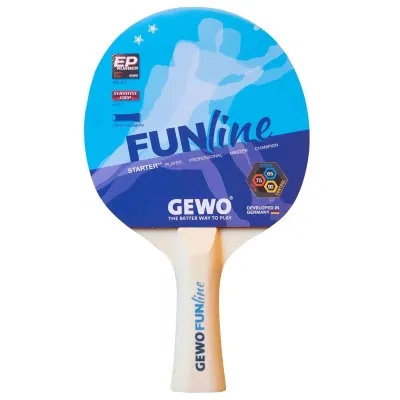Комплект для настольного тенниса Gewo Double-Fun 2 Bats 3 Balls (96960000) (931053) Винница - изображение 3