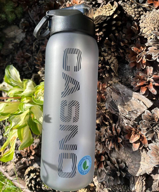 Пляшка для води CASNO 1000 мл KXN-1247 Чорна Кам'янське - фото 7