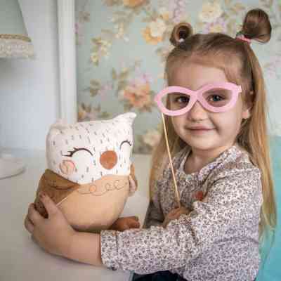 М&apos;яка іграшка Tigres Подушка-совеня А-Мур (ВА-0028) Вінниця