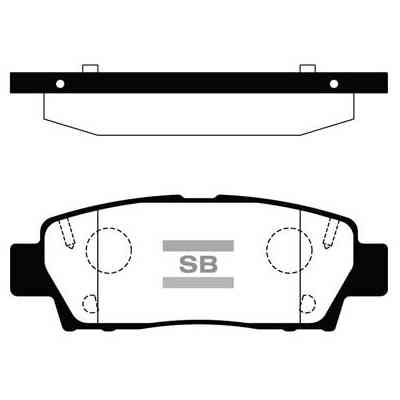 Тормозные колодки HI-Q SP2022 Винница