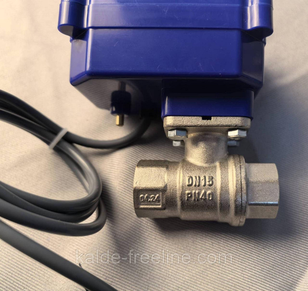 Кран з електропиводом Koer 220В 1/2" Харків - фото 3