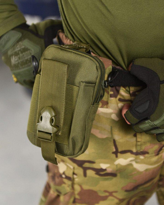 Подсумок тактический SILVER KNIGHT ULTIMATUM олива ОН4822 Одесса - изображение 1