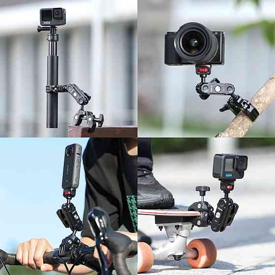 Краб двойной кронштейн шаровой 12-58мм Ulanzi CO17 Киев