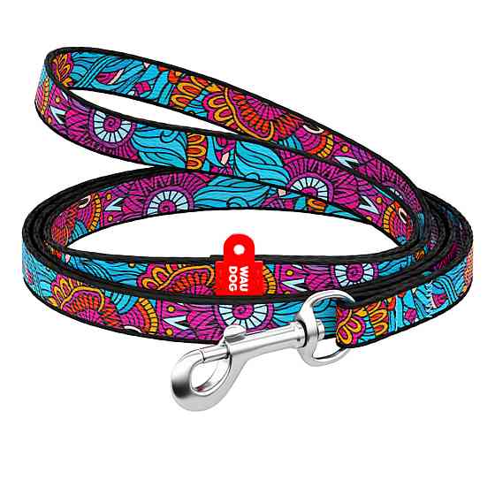 Поводок для собак нейлоновый WAUDOG Nylon, рисунок 