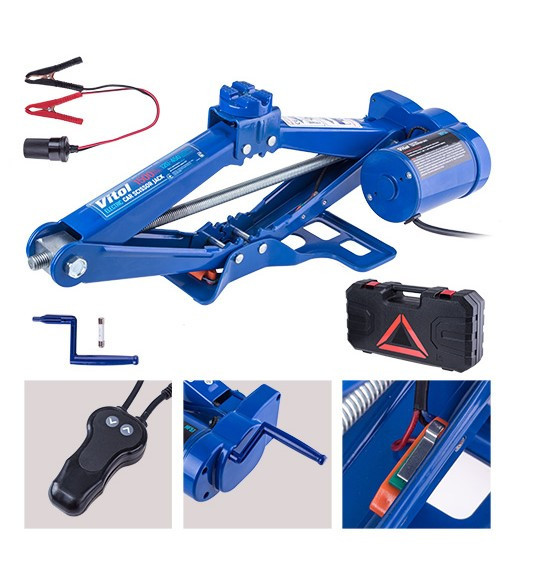 Домкрат єлектричний ромб 1.5т HF5J 120-450мм, 12В, 120Вт Винница - изображение 1