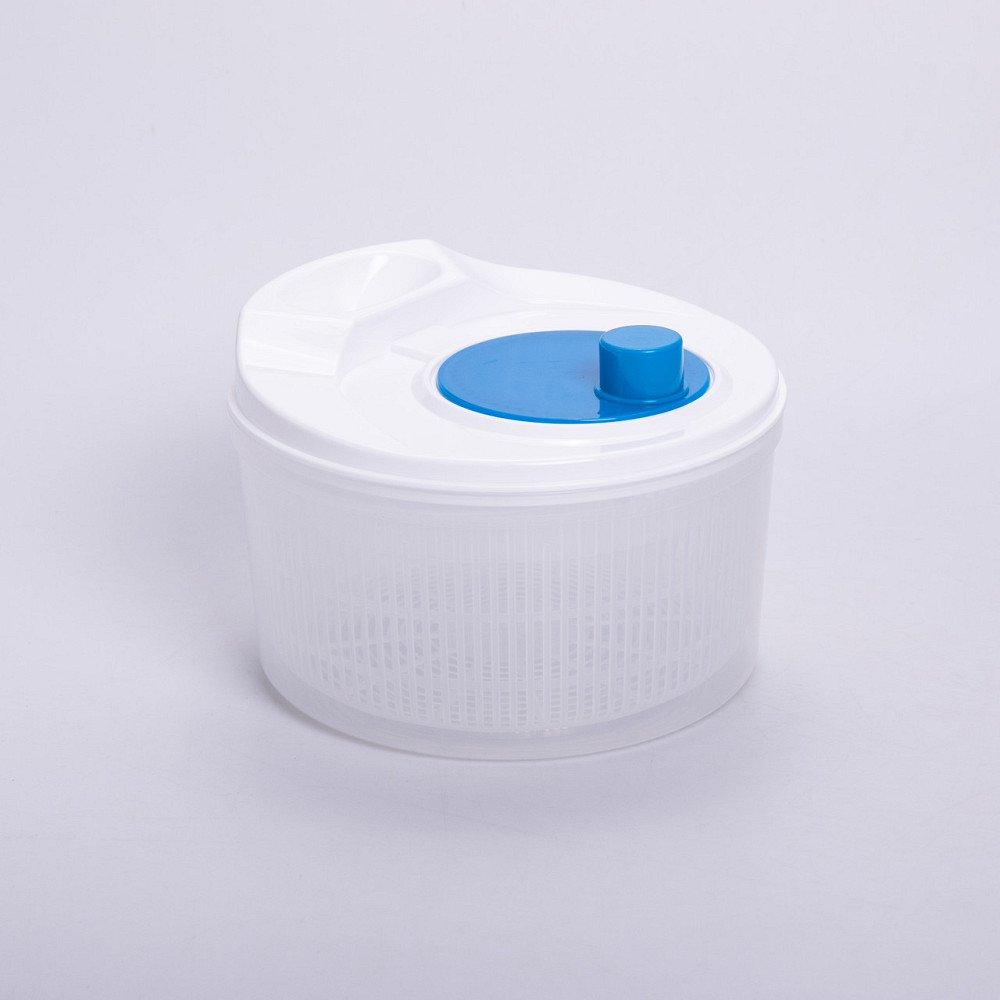 Сушарка для зелені та листя салату 22×21×16 (см) ручна мийка сушарка для зелені, овочів та ягід Синій HP-45-17BL Коломыя - изображение 1