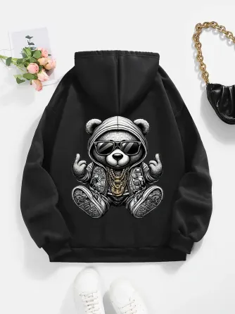 Худі жіноче, світшот чорний, модна толстовка 2700322388 розмір 48 Дніпро