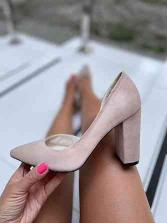 Туфлі жіночі SEE SEVEN пудра натуральна замша 39р. (65/9534) Коломия