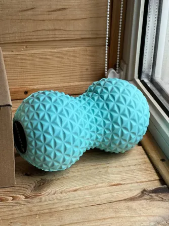 Двойной мяч массажный для йоги, МФР, для шеи ND 5274 Коломия