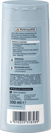 Balea MEN шампунь чутливий, 300 мл Львів - фото 3