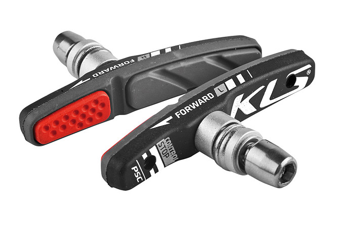 Колодки тормозные для велосипеда KLS Controlstop V-02 для V-Brake пара Бровары - изображение 1