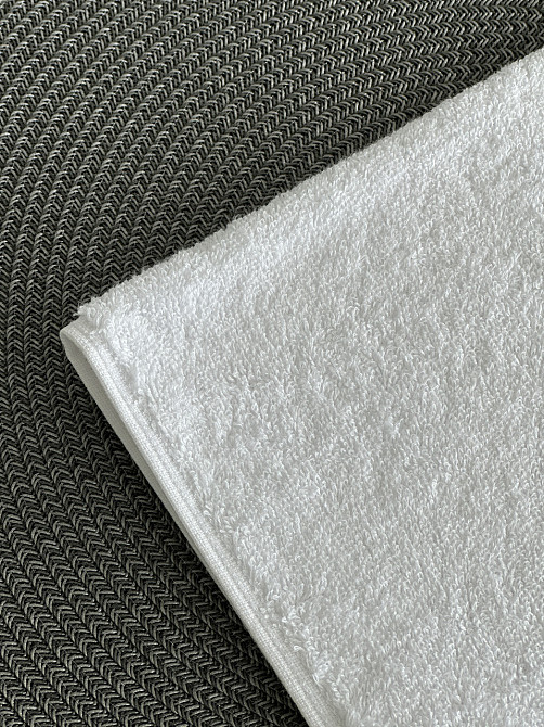 Рушник банний махровий Ideal Textile білий 70х140 см 550 г/м2 (56860368) Чернівці - фото 10